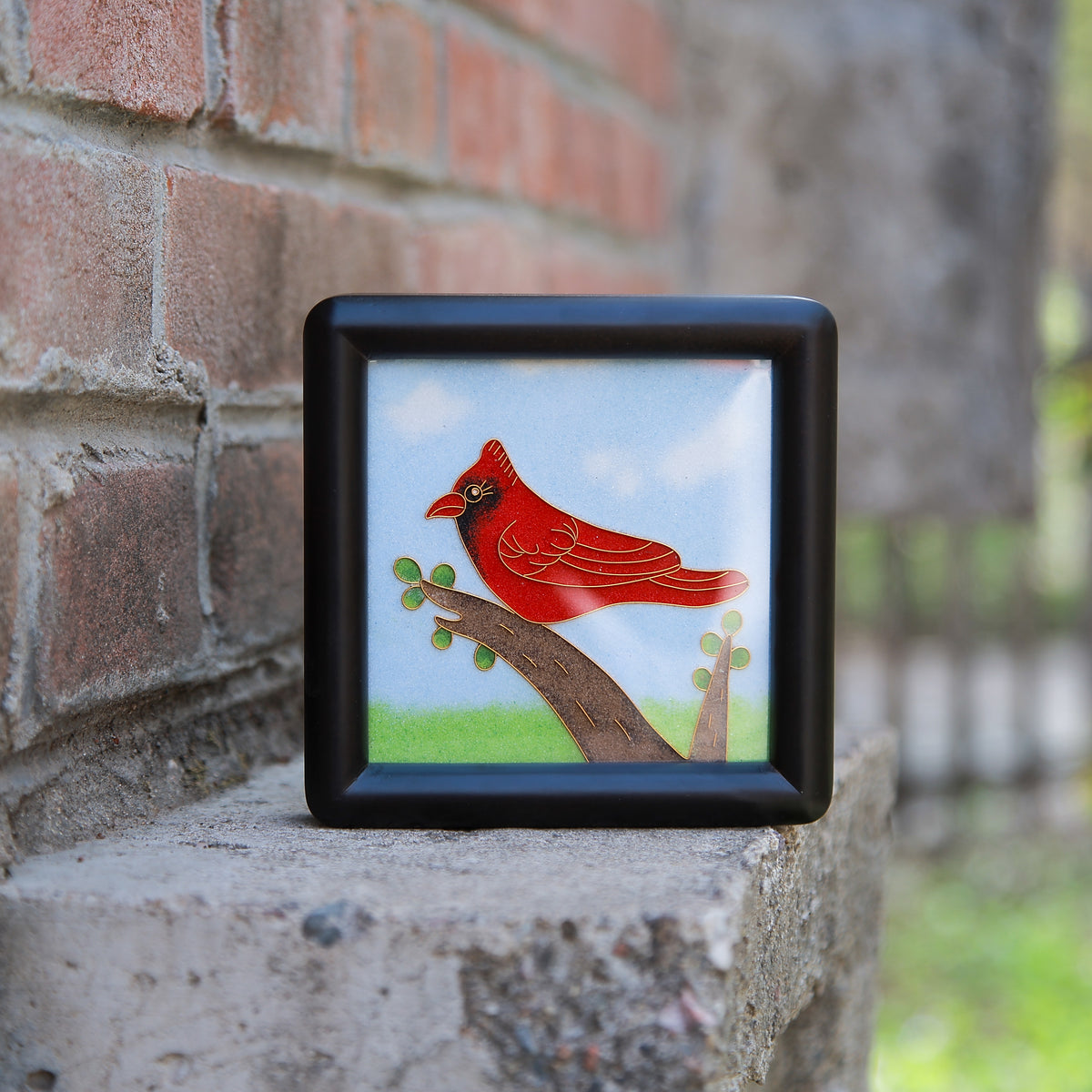 Male Cardinal Ornament