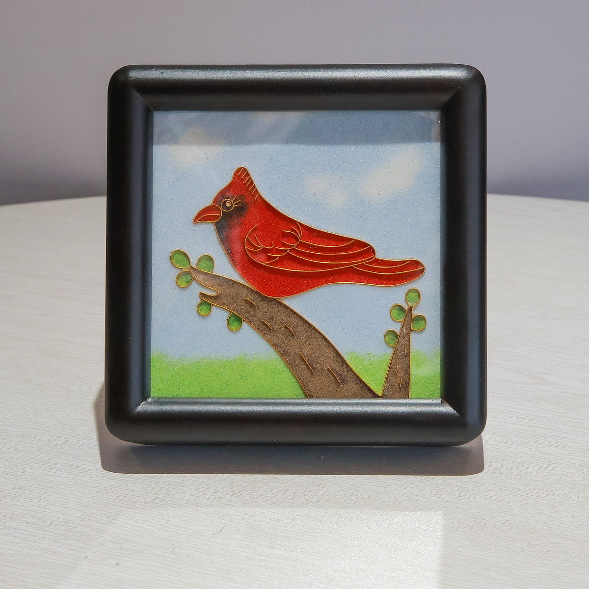 Male Cardinal Ornament
