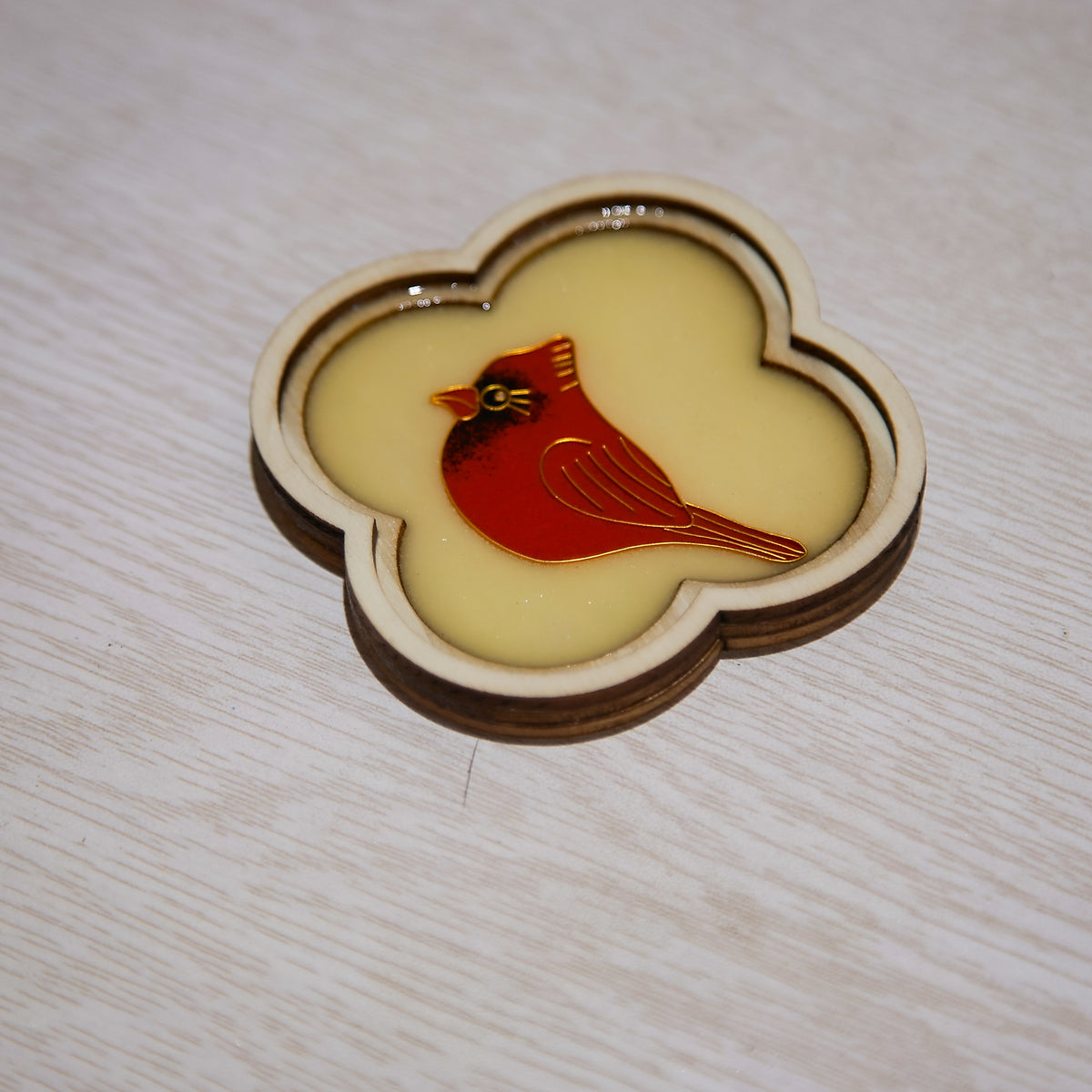 Male Cardinal Refrigerator Magnet