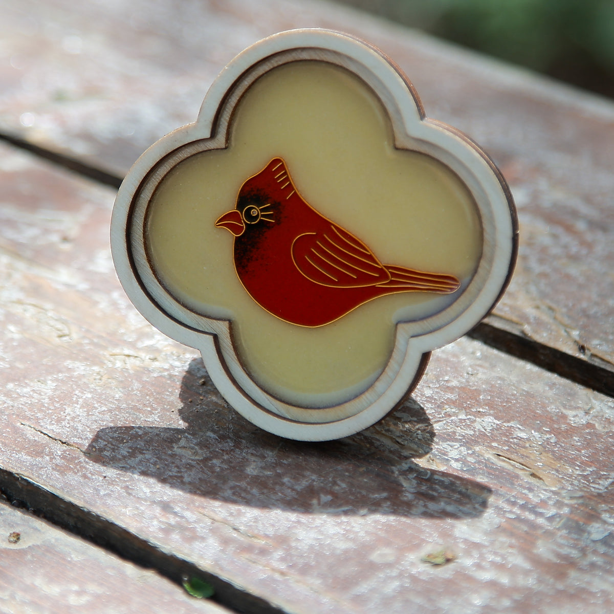 Male Cardinal Refrigerator Magnet