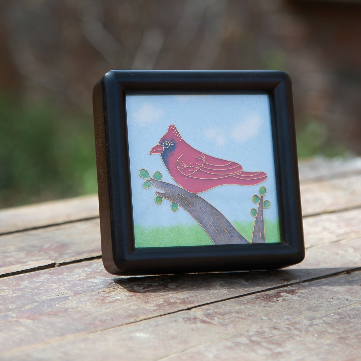 Male Cardinal Ornament