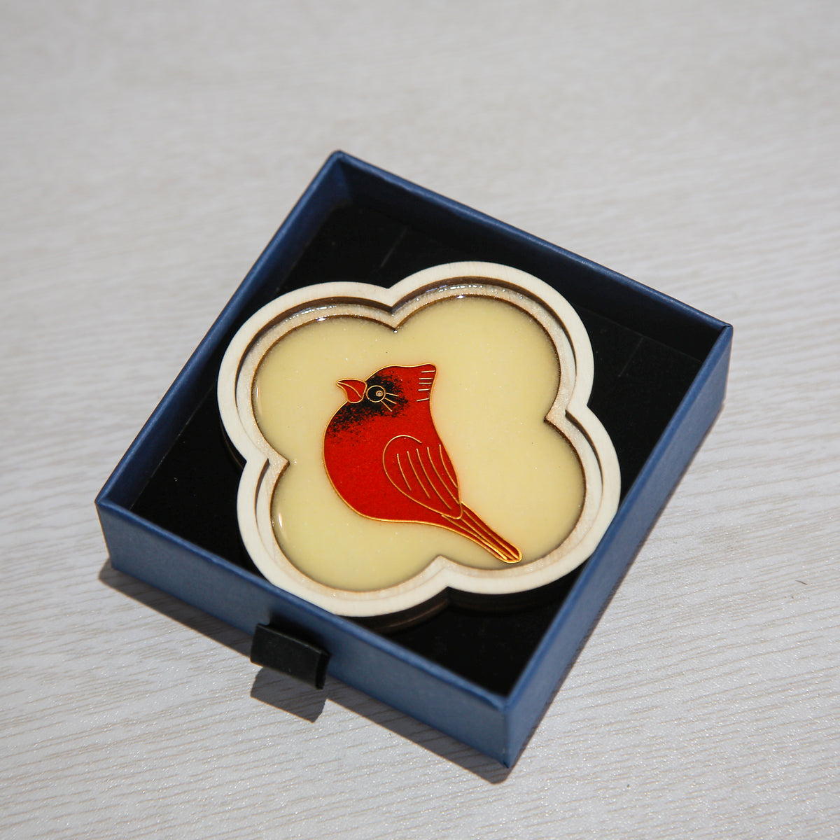 Male Cardinal Refrigerator Magnet