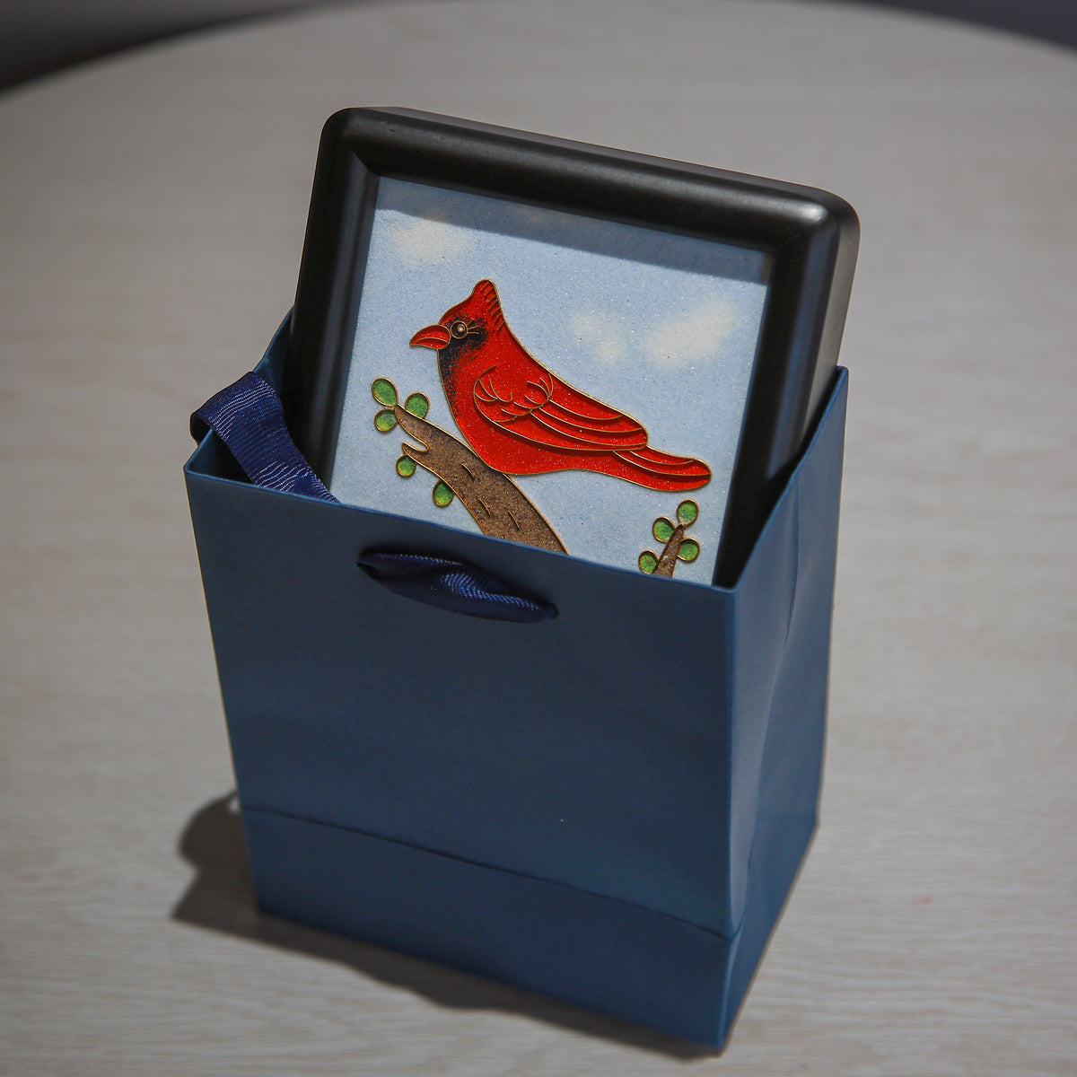 Male Cardinal Ornament