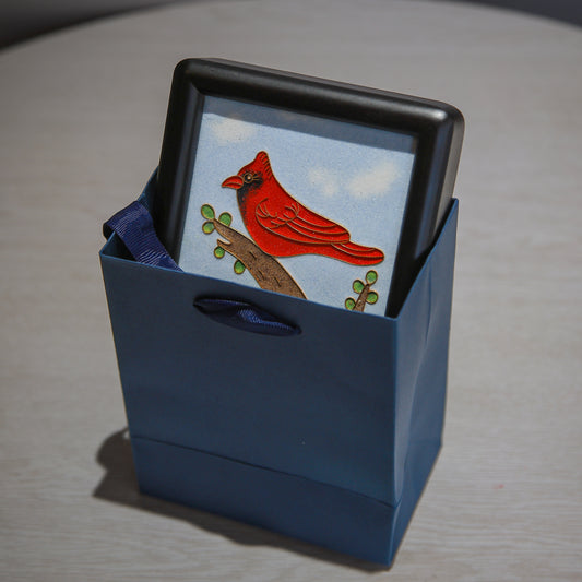 Male Cardinal Ornament