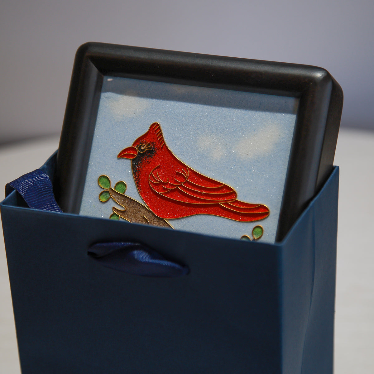Male Cardinal Ornament