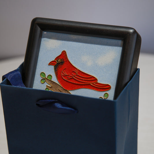 Male Cardinal Ornament